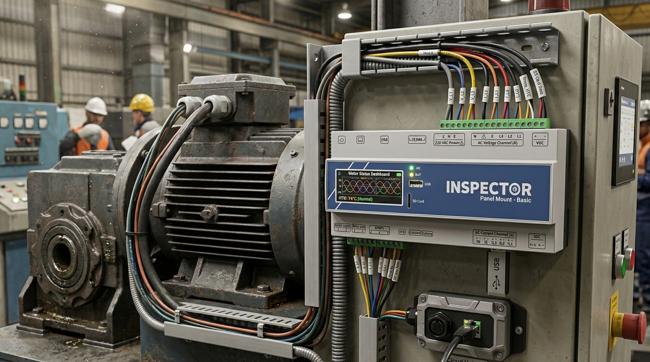 Inspector™ Motor Electrical Analysis – Continuous Non-Intrusive Motor Performance Monitoring