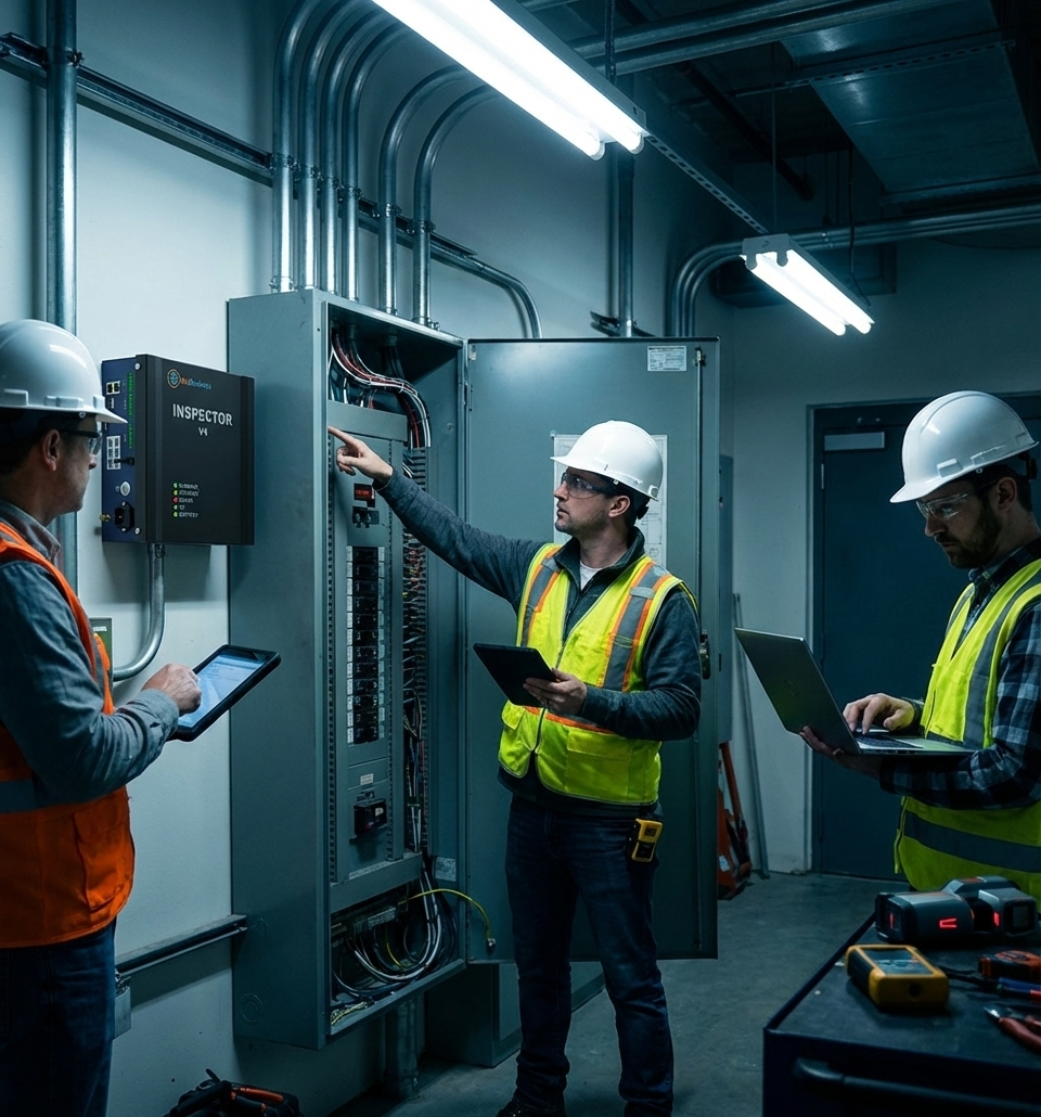 Inspector™ Site Survey – Advanced Power Quality Analysis & EN50160 Compliance Assessment